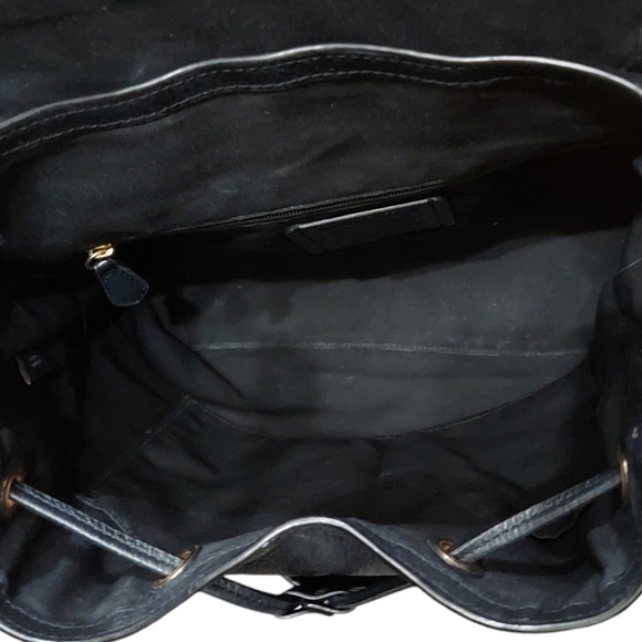 Coach Elle Leather Drawstring Backpack Great Condition - Picture 11 of 13